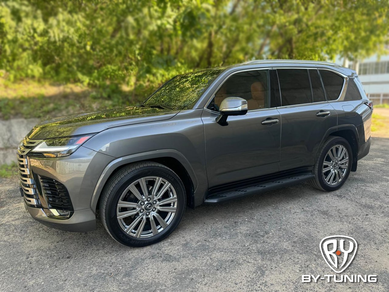 LEXUS LX500D полная оклейка кузова полиуретановой пленкой | BY-TUNING Москва
