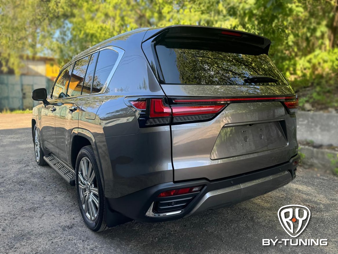 LEXUS LX500D защита элементов кузова авто бронепленкой | BY-TUNING Москва