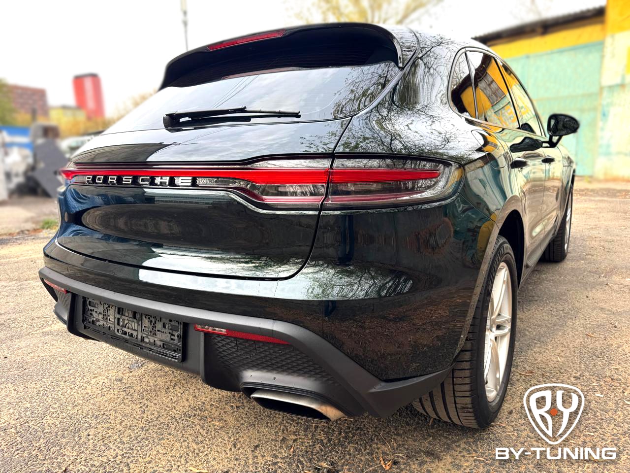 PORSCHE MACAN нанесение керамической защиты на кожаный салон автмобиля | BY-TUNING Москва