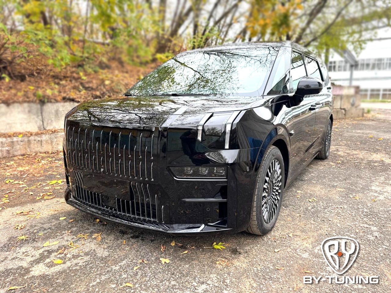 ZEEKR 009 оклейка кузова полиуретановой пленкой | BY-TUNING Москва