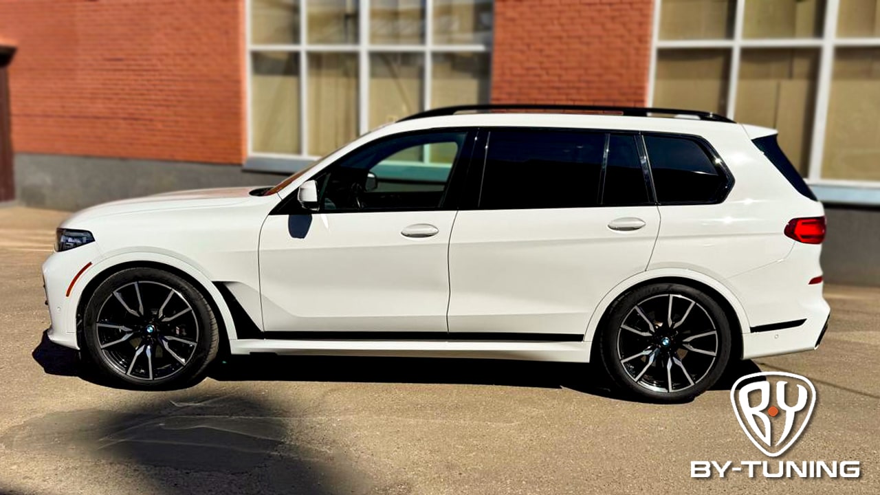 BMW X7 X-Drive 40i полная оклейка кузова защитной PPF пленкой | BY-TUNING Москва