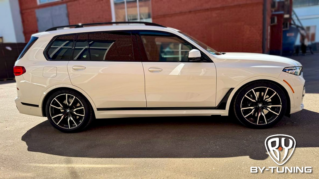 BMW X7 X-Drive 40i бронирование всего кузова защитной PPF пленкой | BY-TUNING Москва