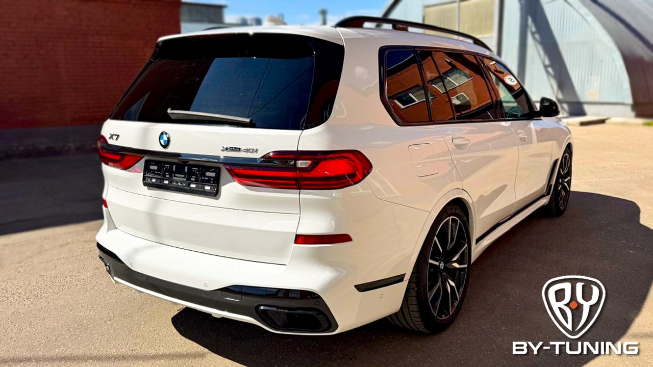 BMW X7 X-Drive 40i затянуть весь кузов полиуретановой пленкой | BY-TUNING Москва