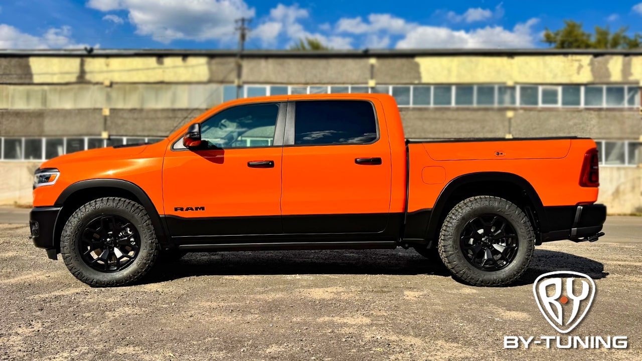 DODGE RAM 1500 LIMITED антихром элементов кузова автомобиля | BY-TUNING Москва