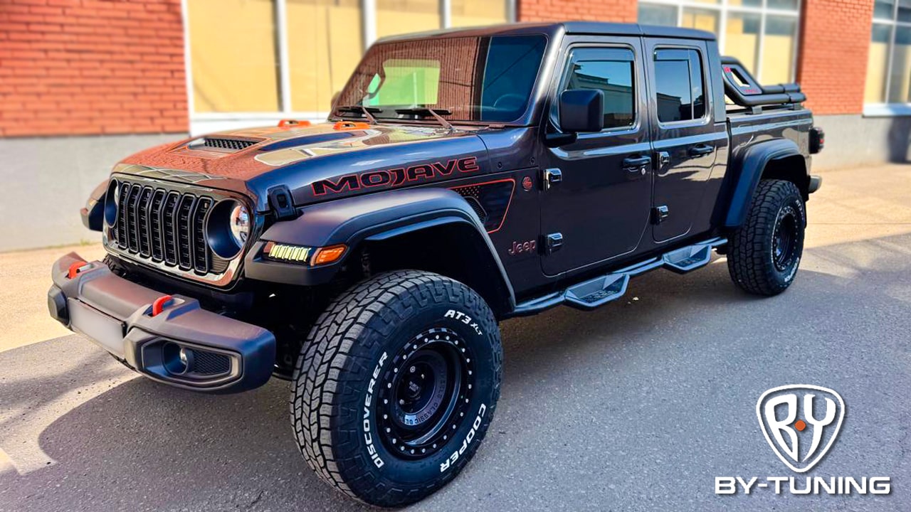 JEEP GLADIATOR MOJAVE бронирование кузова авто пленкой, установка доп. оборудования | BY-TUNING Москва