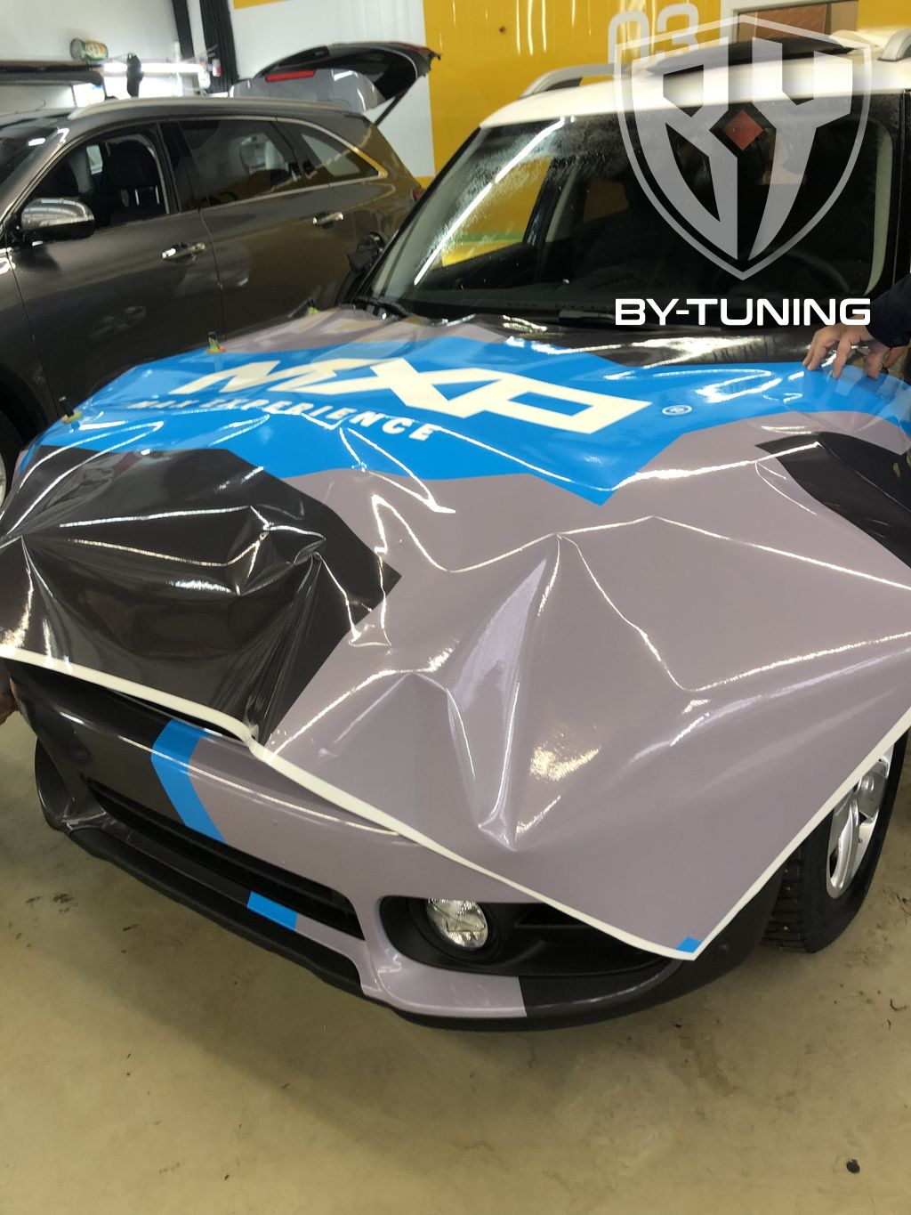 MINI COOPER виниловые наклейки на кузов автомобиля | БИ ВАЙ СЕРВИС Москва